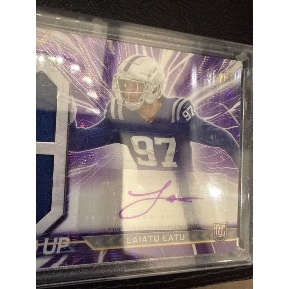 2024 Resurgence - Amped Up RPA - Laiatu Latu #AU-LL Purple Surge Refractor /75💥